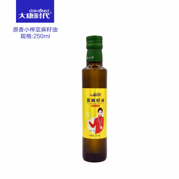 大康时代原香小榨系列亚麻籽油250ml单瓶装